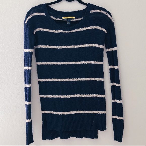 Aeropostale Sweaters - Prince & Fox Navy Striped Sweater